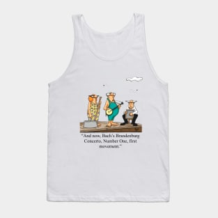 Funny Spectickles Classical Music Humor Tank Top